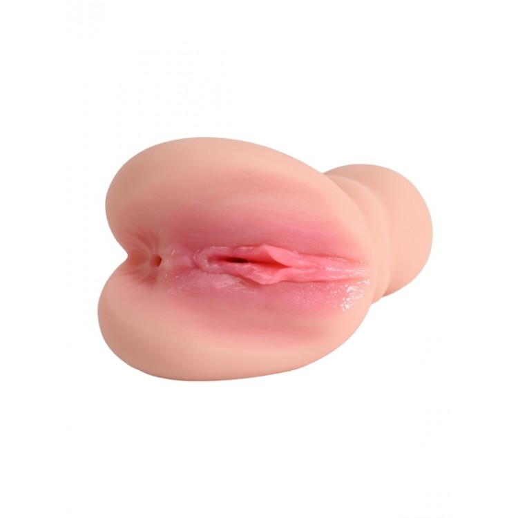 L-Join Gerçekçi Vajina Mastürbatör 18 cm – Çift Girişli, Yumuşak ve Esnek TPE Malzeme 580gr