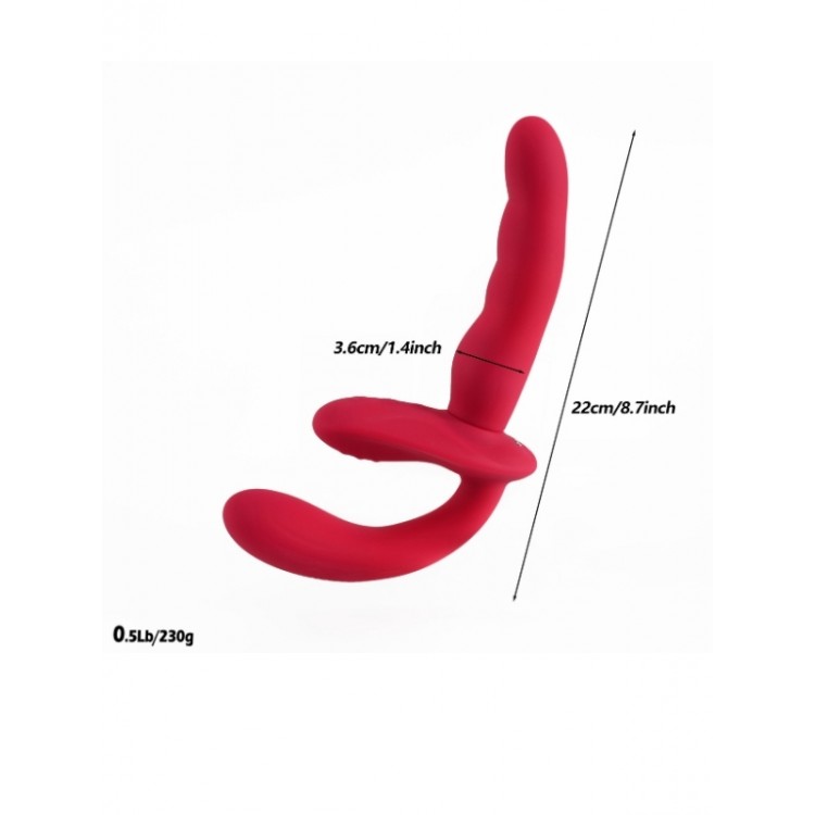 L-Join Strapless Vibratör – 10 Farklı Titreşim Modu, Uzaktan Kumandalı, Şarjlı G Nokta Uyarıcılı Tasarım