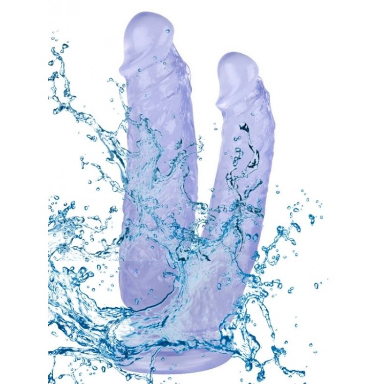 Noctis 19cm Mor Çiftli Dildo No:76 Noctis 19cm Mor Çiftli Dildo No:76