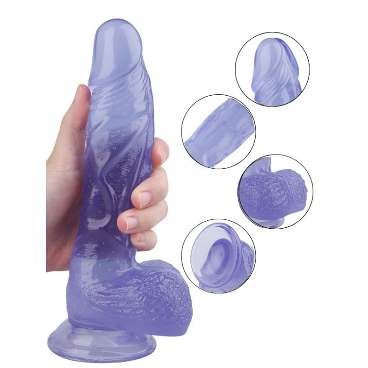 Noctis 22,5cm Mor Dildo No:13 Noctis 22,5cm Mor Dildo No:13