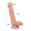 Philander 18cm Kıkırdaklı Gerçekçi Dildo