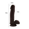 Philander Melez 18cm Kıkırdaklı Gerçekçi Dildo