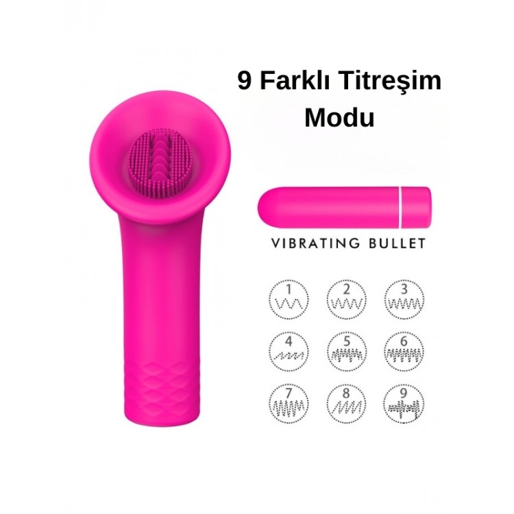 S-Hande Glory Tırtıklı Yüzey Klitoris Uyarıcı Mini Vibratör