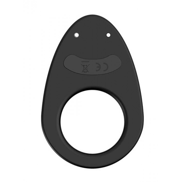 Titreşimli Şarjlı Penis Halkası Siyah