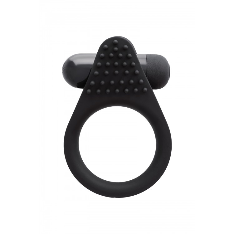 A-Toys by TOYFA  Brid  Titreşim Penis Halkası, silikon, siyah, 6,3, Ø 3,1 cm