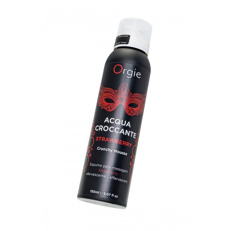 ORGIE Acqua Croccante Efervesan Nemlendiricil Şehvetli Masaj Köpüğü, 150 ml