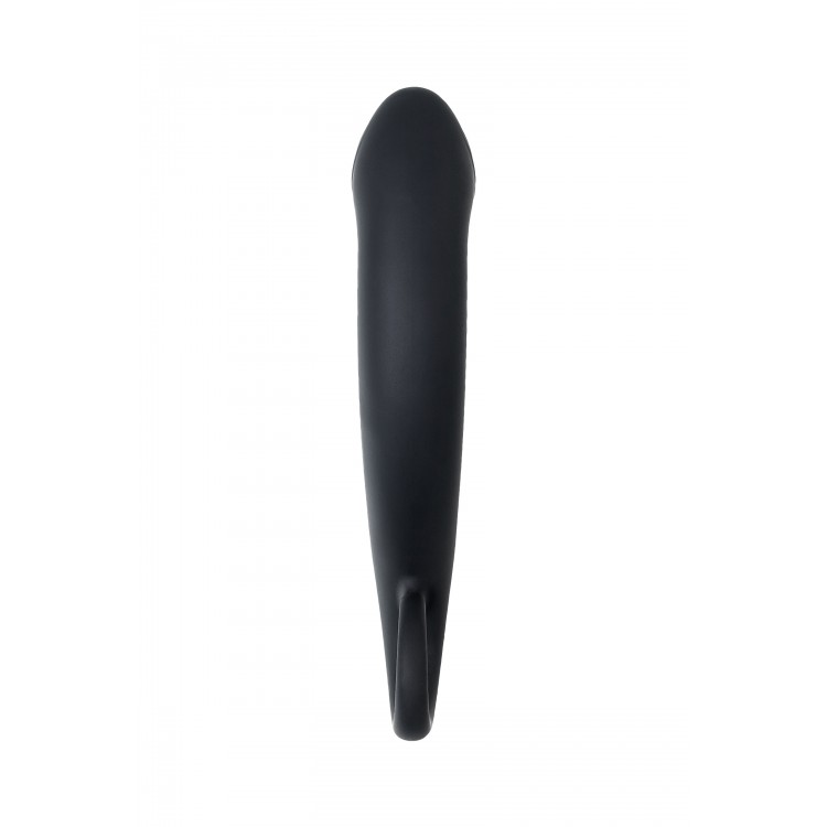 TOYFA POPO Pleasure Dorado anal stimülatörü, su geçirmez, silikon, siyah, 18 cm, Ø 3,5 cm
