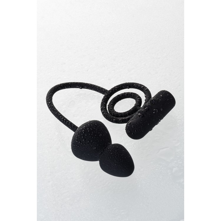 Erotist Ekstra Stimülasyonlu Anal Plug, silikon, siyah