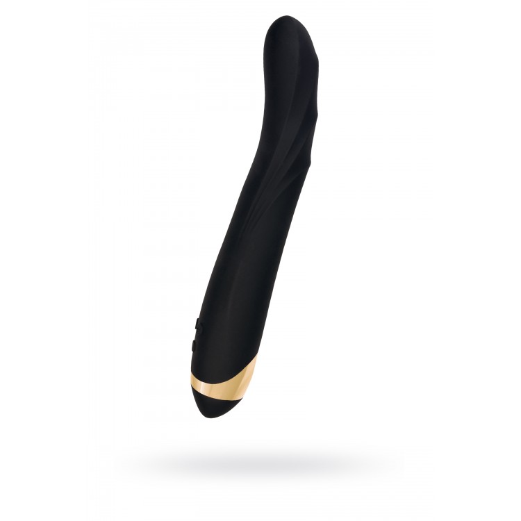 WANAME D-SPLASH Tornado Vibratör, Silikon, Siyah, 25 cm