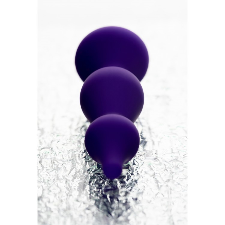 ToDo by Toyfa Sholt Anal Plug, silikon, mor, 10 cm, Ø 3 cm