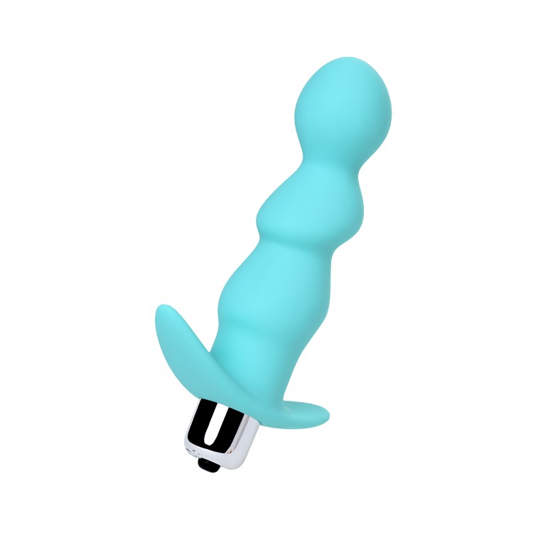 ToDo by Toyfa Bland anal vibratör, silikon, mavi, 12 cm, Ø 2,8 cm