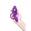 JOS Ginny Vakum Klitoral Vibrator, Silikon, Mor, 31 cm