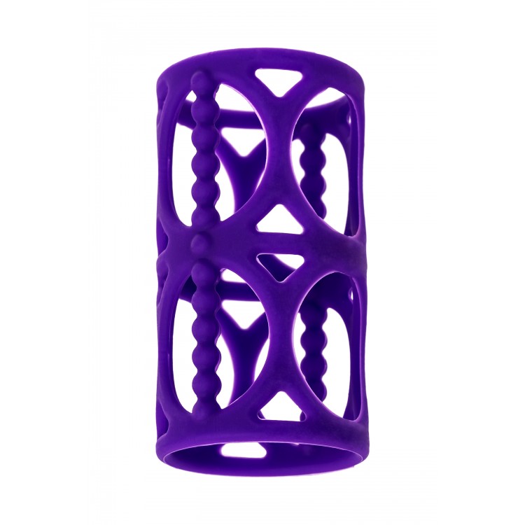 A-Toys by TOYFA   penis eki, silikon, mor, 7,5 cm