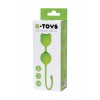 A-Toys by TOYFA Meeko Vajinal Topları, silikon, yeşil, 16,4 cm, Ø 2,7 cm
