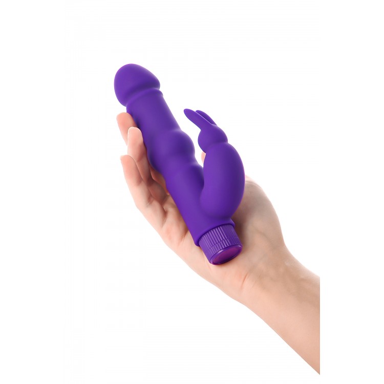A-Toys by TOYFA Vibratör, silikon, mor, 18 cm A-Toys by TOYFA Vibratör, silikon, mor, 18 cm