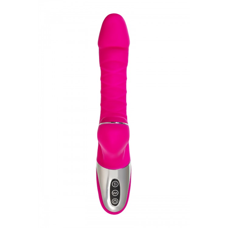 JOS TO-FROLLY Vakum Dalgası Vibratörü, Silikon, Pembe, 21,5 cm