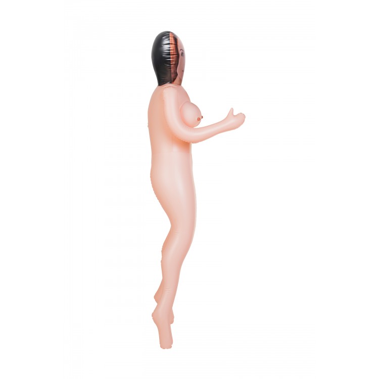 Dolls-X by TOYFA Cassandra şişme bebek, esmer, iki delikli, 160 cm Dolls-X by TOYFA Cassandra şişme bebek, esmer, iki delikli, 160 cm
