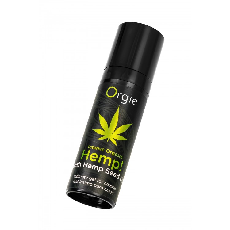 Orgie Hemp Intense Orgasm – Yoğun Uyarıcı Etkili Masaj & Uyarıcı Jel 15 ml