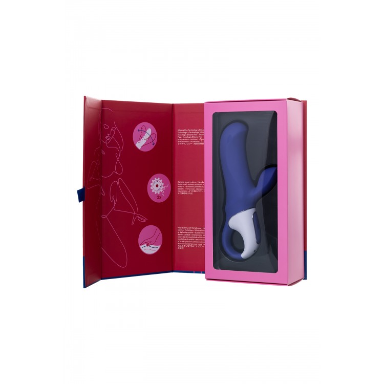 Satisfyer Magic Bunny Gerçekçi olmayan  Vibratörü, Silikon, Mor, 17,7 cm