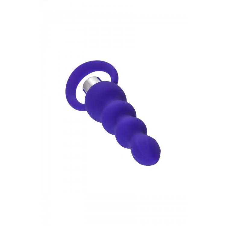 ToDo by Toyfa Twisty Anal Plug, silikon, mor, 14 cm, Ø 3,2 cm ToDo by Toyfa Twisty Anal Plug, silikon, mor, 14 cm, Ø 3,2 cm