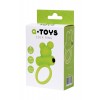 A-Toys by TOYFA Chio Titreşimli Penis Halkası , silikon, yeşil, 8,1 cm, Ø 3,1 cm