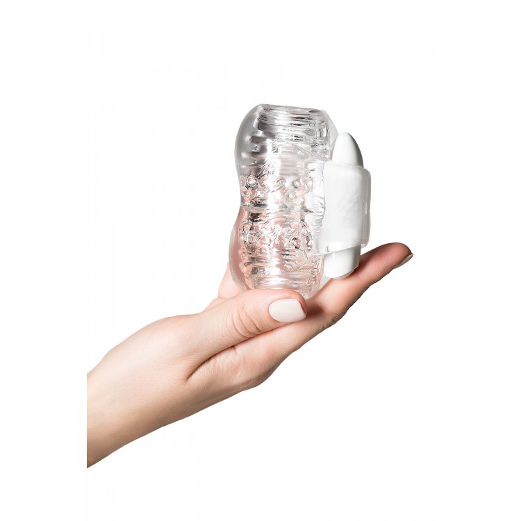 Lingam by TOYFA Masturbator, Khani, TPE, Şeffaf, 9 cm Lingam by TOYFA Masturbator, Khani, TPE, Şeffaf, 9 cm