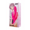 JOS SPANKY Üçlü Vibratör, silikon, pembe, 21 cm JOS SPANKY Üçlü Vibratör, silikon, pembe, 21 cm