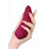 Satisfyer Curvy 1 Connect App Vakum Dalgası Klitoris Vibratörü, silikon, kırmızı, 14,3 cm