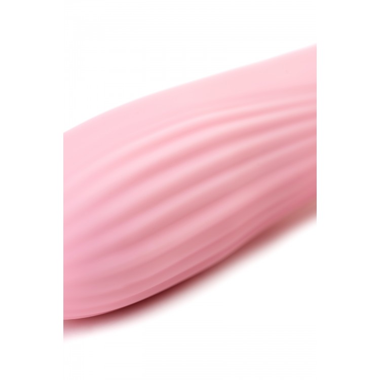 JOS MİLLY Isıtmalı Vibratör, silikon, pembe, 20 cm