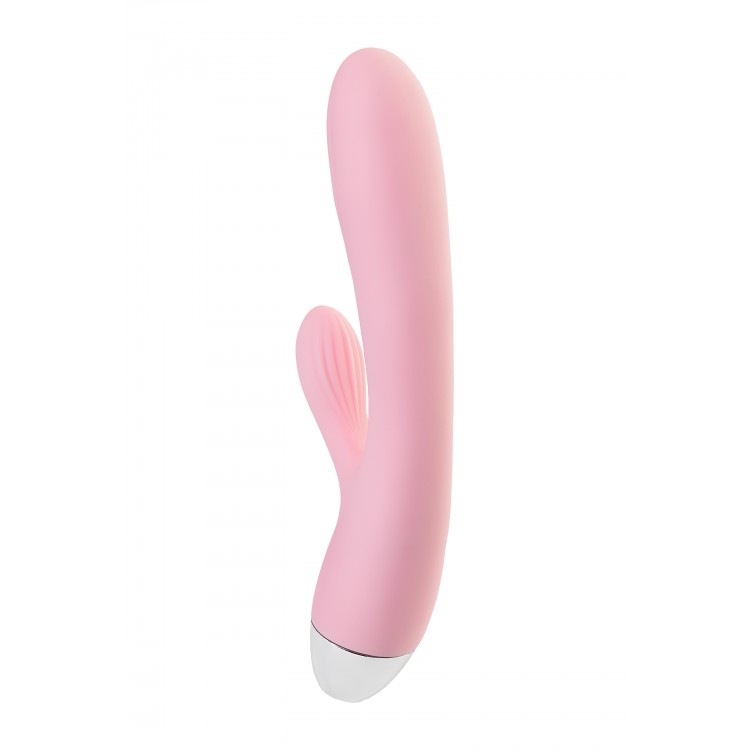 JOS MİLLY Isıtmalı Vibratör, silikon, pembe, 20 cm