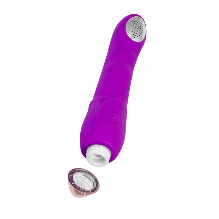 A-Toys by TOYFA Wesea Silikon Duş Başlığı Vibratörü, Mor, 20.5 cm
