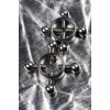 TOYFA Metal meme kelepçeleri, Metal, gümüş, 2,6 cm TOYFA Metal meme kelepçeleri, Metal, gümüş, 2,6 cm