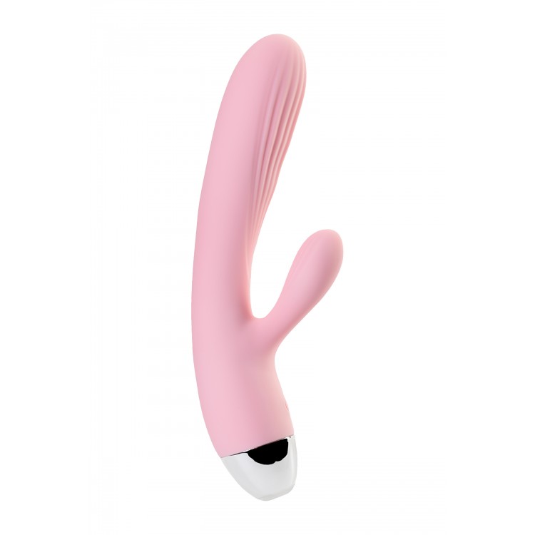 JOS MİLLY Isıtmalı Vibratör, silikon, pembe, 20 cm