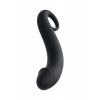 TOYFA POPO Pleasure Dorado anal stimülatörü, su geçirmez, silikon, siyah, 18 cm, Ø 3,5 cm