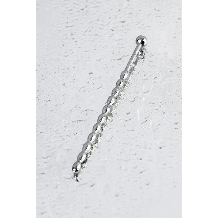 TOYFA Metal'in Üretral Plug-Pigtail uzun, gümüş
