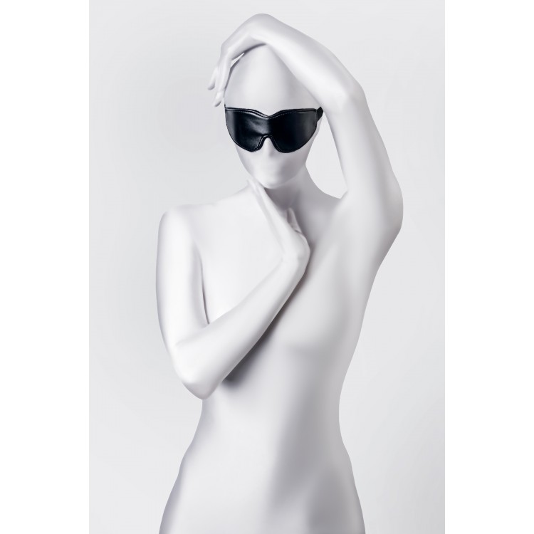 Anonymo BDSM Maske , PU deri, siyah, 26,5 cm Anonymo BDSM Maske , PU deri, siyah, 26,5 cm