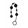 A-Toys by TOYFA Coron Anal Boncuk, silikon, siyah, 35,9cm