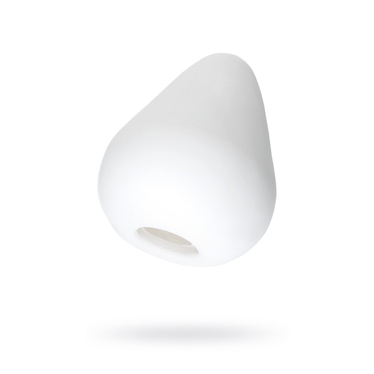 Eromantica Masturbator gerçekçi olmayan Kadife, TPE+ ABS, beyaz