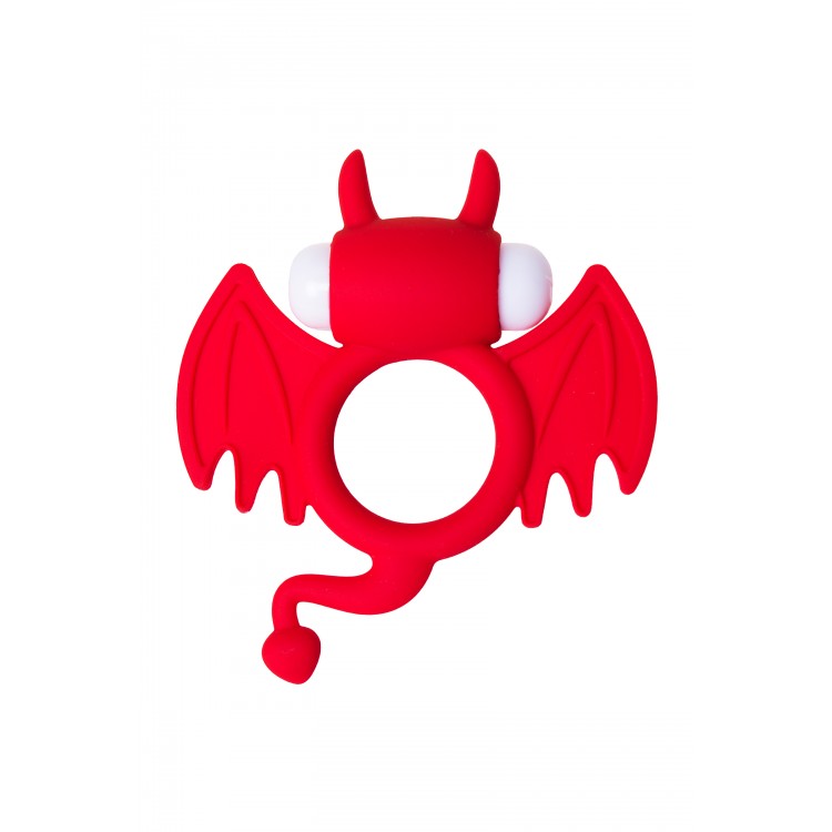 JOS SWEET DEVİL Penis Halkası, silikon, kırmızı, 8,5 cm