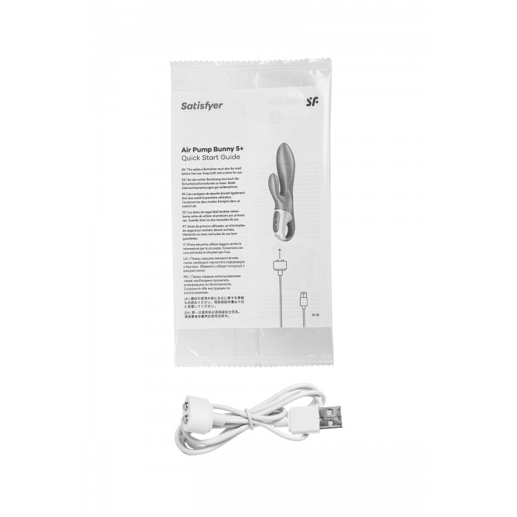Satisfyer Air Pump Banny 5 Anal Vibratör, Silikon, yeşil, 15 cm - Eroshop erotik sex shop