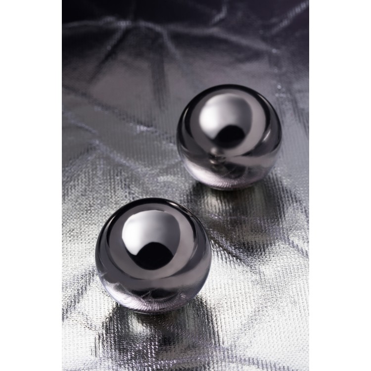 Metal by TOYFA Vajinal Topları, Tıbbi Çelik, Gümüş, Ø 2,5 cm