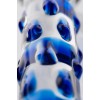 Sexus Glass Çift Taraflı Cam Dildo, Şeffaf, 20 cm