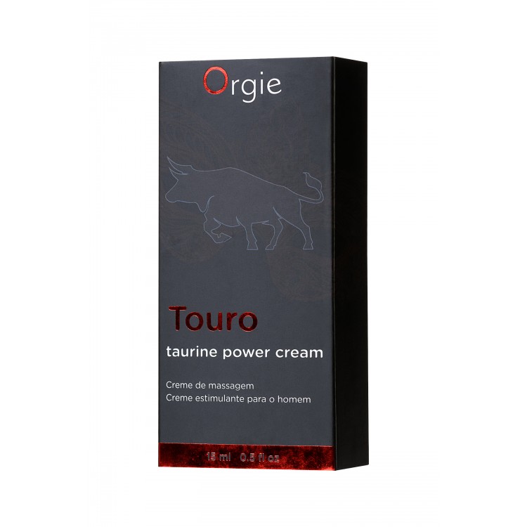 Orgie Touro Power Cream for Him – Erkekler İçin Güçlendirici ve Uyarıcı Krem 15 ml