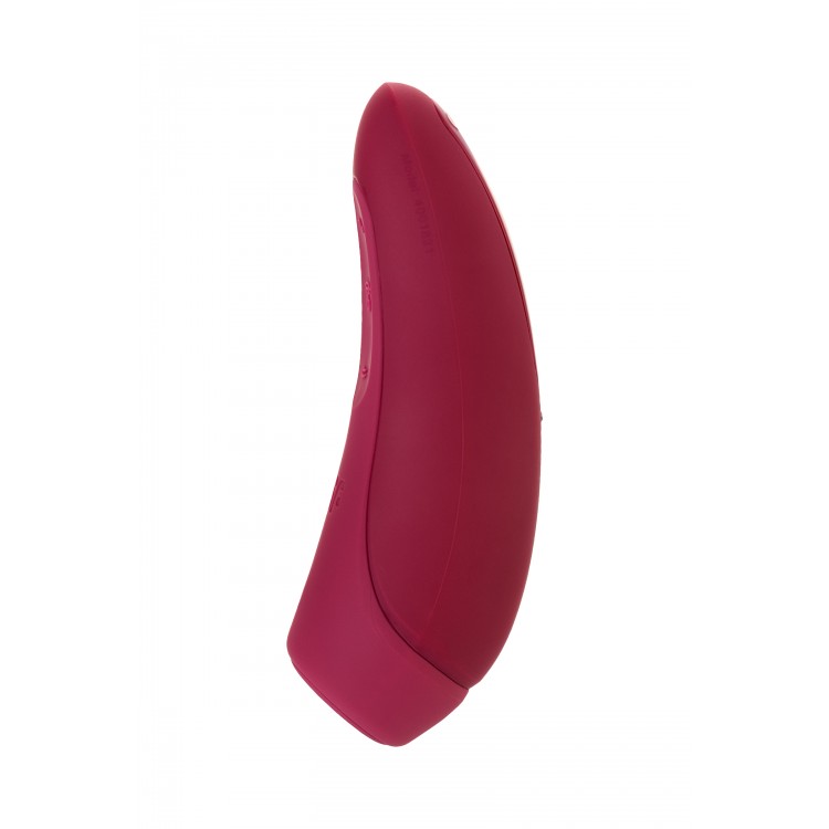 Satisfyer Curvy 1 Connect App Vakum Dalgası Klitoris Vibratörü, silikon, kırmızı, 14,3 cm