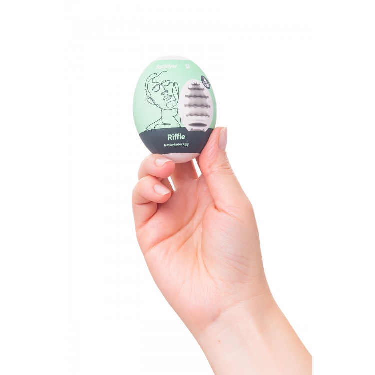 Satisfyer Egg Single (Riffle) Masturbatör gerçekçi değil
