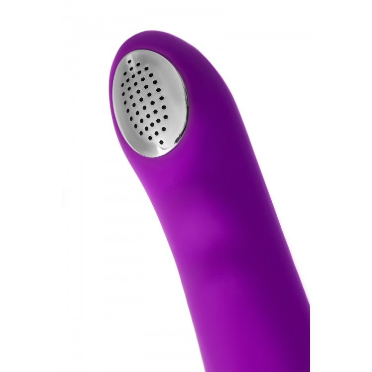 A-Toys by TOYFA Wesea Silikon Duş Başlığı Vibratörü, Mor, 20.5 cm
