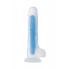 Beyond by Toyfa  Steve Glow Gece Parlayan Dildo, Silikon, Şeffaf, 20 cm