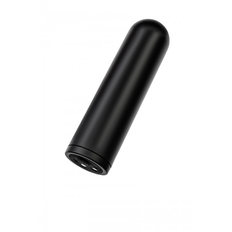 RealStick CALIBER Şarjlı Kurşun Vibratör - Siyah