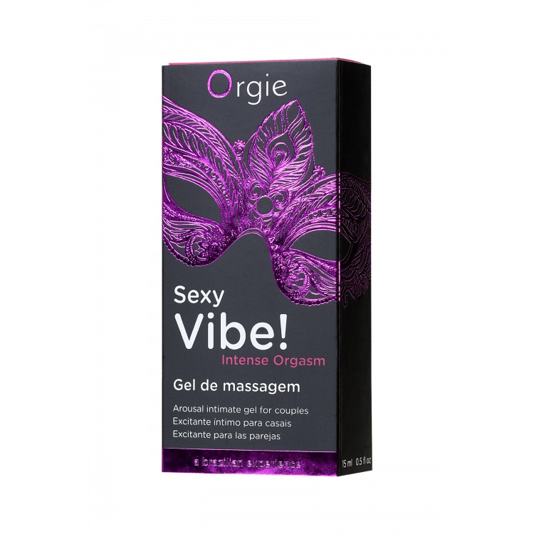 Orgie Sexy Vibe Intense Orgasm – Yoğun Uyarıcı ve Orgazm Artırıcı Jel 15 ml