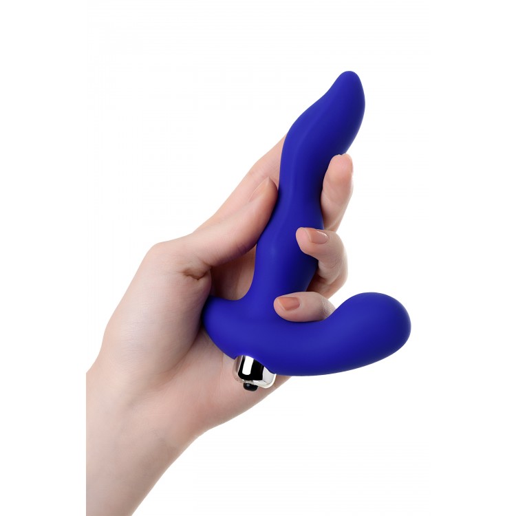 ToDo by Toyfa Stroman prostat stimülatörü, silikon, mavi, 14,5 cm
